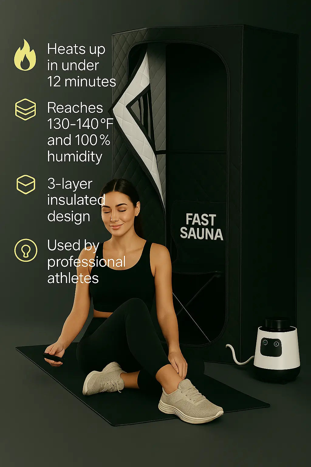 FastSauna® ProSteam Kit