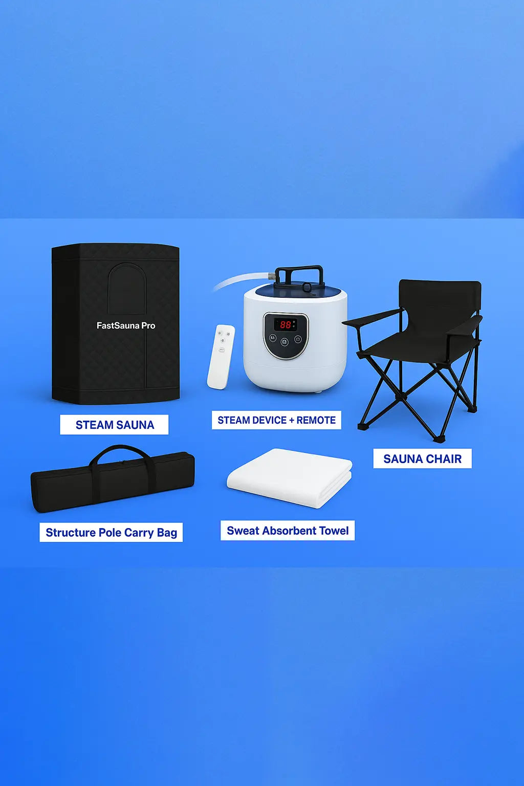 FastSauna® ProSteam Kit